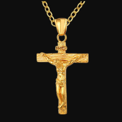 Easter Jesus Cross Necklace Popular Necklace Clavicle Chain Necklace