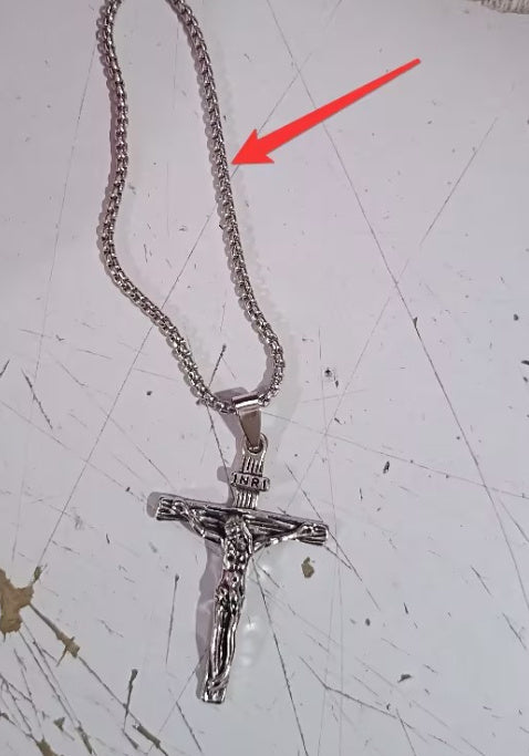 Easter Jesus Cross Necklace Popular Necklace Clavicle Chain Necklace