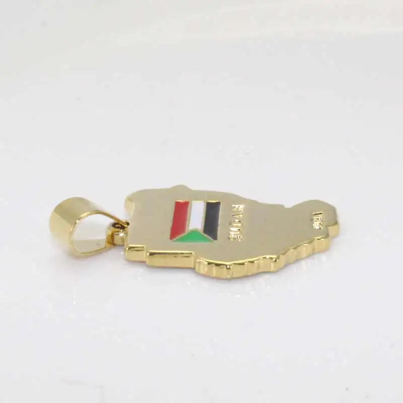 sudan map sudan National Flag pendant & necklace , country map jewelry