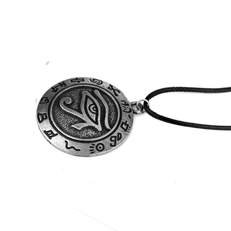 Ancient Egypt Symbol Necklace Vintage Egyptian Pharaoh Eye of Horus Pendant Necklaces For Women Fashion Jewelry