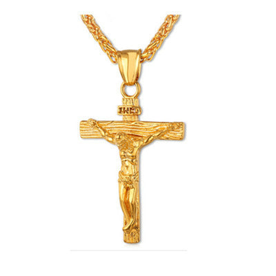 Easter Jesus Cross Necklace Popular Necklace Clavicle Chain Necklace